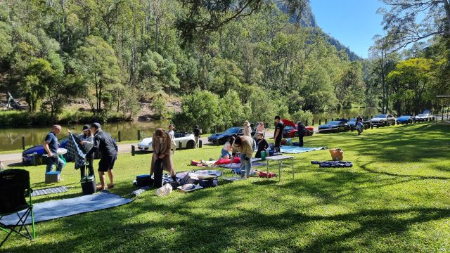Supercar Barbecue Picnic Day photo